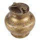 Handmade Ganga Water Pot With Lid And Attached Handle