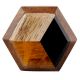 Hexagon Wooden Resin Cabinet knobs