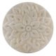 Cream Calendula Bon Bon Bone Cabinet Knobs