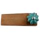 Sea Green Crackle Wooden Door Stopper