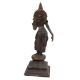 Brass Goddess Laxmi Statue Standing With Lotus Flower