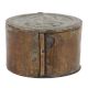 Round Brass Storage Box With Ganesha On Top