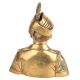 Brass Indian Solider Statue Guard For Home Decoration