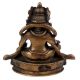 Handmade Brass Lord Kuber Tibetan Statue