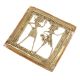 Brass Dhokra wall Art Hanging  Of Musician Couple