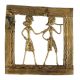 Traditional Brass Dhokra Art Hanging Daily Activity Figurine
