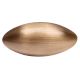Brass Solid Oval Brass Knob in Antique Golden Finish