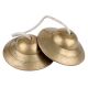 Brass Manjeere Clash Cymbals Hindu Musical Instrument