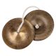 Brass Manjeere Two  Round  Musical Instrument Attached With Thread