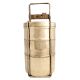 Golden Brass Three storage Tiffin Box Or Lunch Box
