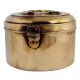 Spacious Brass Chapati Box With Latch