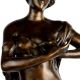 Brass Statue of an European Lady For Home Decoration