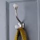 Solid White Ceramic Iron Hooks