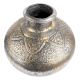 Repousse Floral Copper Water Pot Vintage Collection