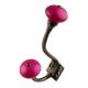 Neon Pink Antique Iron Hooks