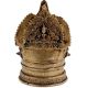 Hindu Goddess LakshmiÂ Brass Oil Lamp