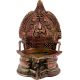 Brass Oil Lamp Gajalakshmi Vilakku Lakshmi