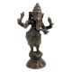 Brass Ganesha Chaturbhuja Standing Statue
