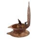 Brass Oil Lamp Diya Ashtavinayak And Laxmi form