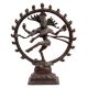 Brass Dancing Shiva Statue With Rings Of Flame