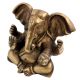 Brass Ganesha Statue Blessing Pose And Large Ears