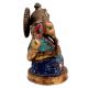 Colorful Brass Ganesha Statute For Worship And Decoration