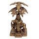 Brass Lord Krishna Statue Playing Flute Under Kadamba Tree
