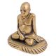 Brass Sitting Guru Statue