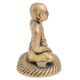 Brass Sitting Guru Statue