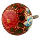 Red & Green Designer Wooden Knob