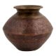 Old Religious Copper With Brass Gangajal Pot
