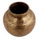 Brass Finely Carved Water Storage Pot