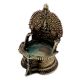 Religious Goddess Lakshmi Brass Oil Lamp