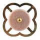 Baby Pink Pink Stone Flat Dresser Knob