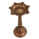 Brass Vilakku Oil Lamp With Seven Wick