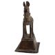 Used Brass Standing Horse Tribal Art Figurine
