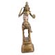 Odd Used Brass Statue Of Indian God Riding A Horse