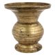 Brass Water Or Flower Pot With Engraved Spiral design