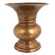 Brass Urn Shape Wide Mouth Table Vase