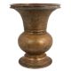 Brass Urn Shape Pot Spiral Engraved Design Vase