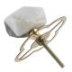 Grey And White Stone Hammer Cabinet Knobs