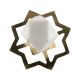 Hexagon Stone Cabinet Knobs