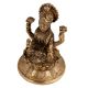 Brass Laxmi Blessing Statue On A Lotus Base