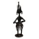 Tribal Brass Statue Drummer Musician