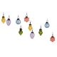 Multi Color Combo Glass Tiny Christmas Hanging Set of 25