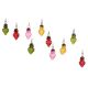 Multic-Color Combo Glass Tiny Christmas Hanging Set of 25