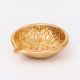 Festival Big Flower Engraved Diya Oil Lamp