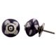 Purple Etched Ceramic Knob 47