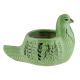 Ceramics Green Birds Shaped Planter
