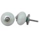 White Green Crackle Ceramic Drawer Knob Online